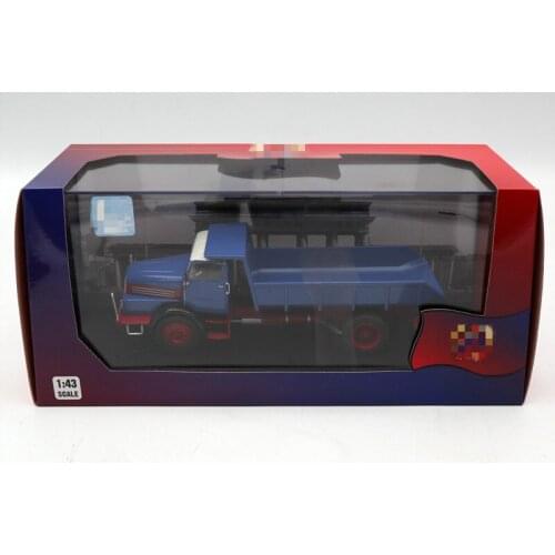 1:43 Alloy Former East German Tipping Truck IFA H6 1957 Truck Model Beautifully Decorated Commemorative Collection Scene