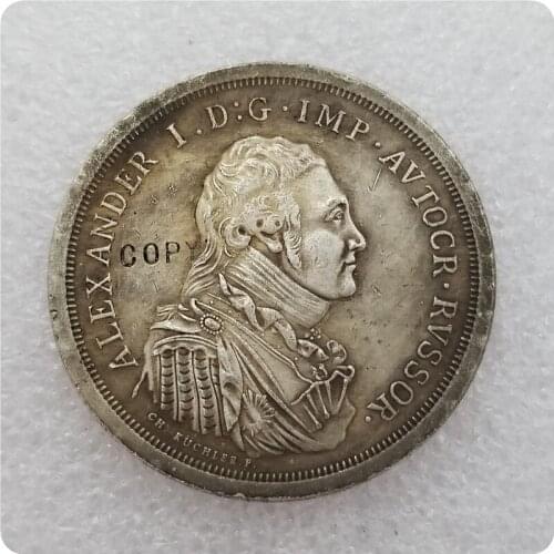 1804 RUSSIA 1 ROUBLE COIN COPY commemorative coins-replica coins medal coins collectibles