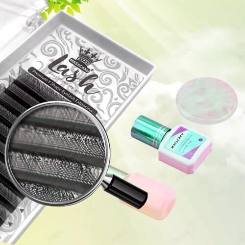2021 Newest Y-Shaped Eyelash Extensions Synthetic Y Type False Eyelashes New Style Lash Extension Y All Size Cilios For Sale