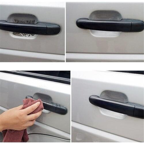 5Pcs Transparent Car Handle Protective Film for Volkswagen VW Polo Tiguan Passat B6 B7 B8 T5 T6 Golf UP Vento Arteon Touareg