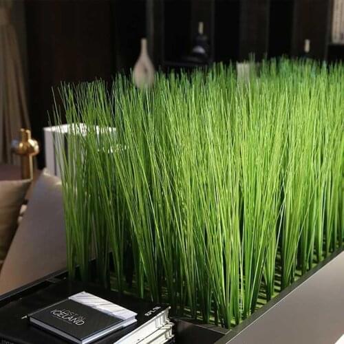 69cm Artificial Plant Lifelike Onion Grass Plastic Shrub Artificial Greenery Plant Long Artificial Green Grass