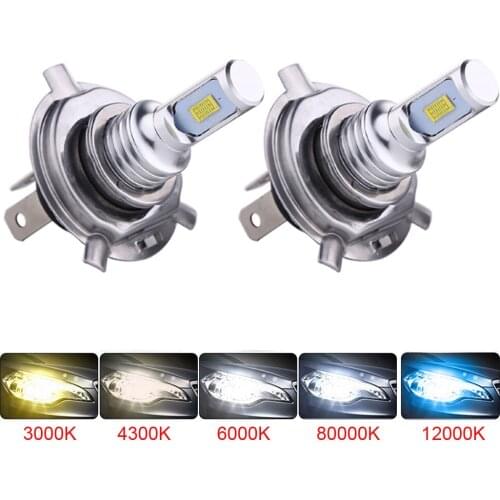 CSP chips H7 LED Bulb H4 Car Headlight Kit H11 H4 Fog Lamp mini Headlamp Light 12V 9005 HB3 9006 HB4 LED Motorcycle Light