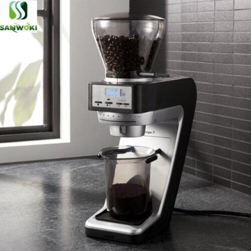 Electric coffee grinding machine espresso coffee weighing milling machine coffee bean mill machine coffee quantitative machine