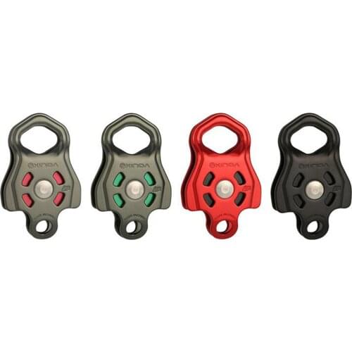 Fixed Rope Climbing Pulley Single Swivel Pulleys for High Altitude Sports