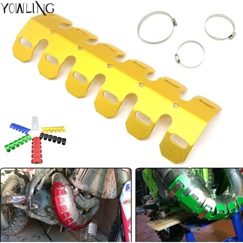 Hot Sell Motorcycle Exhaust Muffler Pipe Leg Protector Heat Shield Cover For Suzuki V-Strom 650 1000 ABS Adventure DR 200S 650S