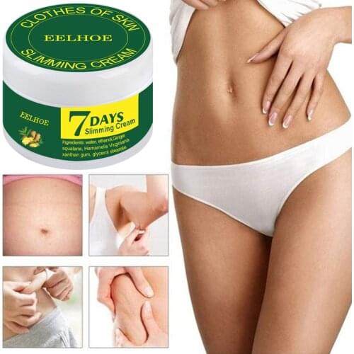 Weight Loss Cream 7 Days Body Ginger Slimming Cream Massage Firming Cream Firming Skin Cream Fat Natural Safety Weight Loss 30g