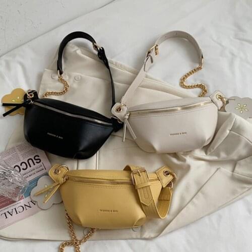 Summer small fresh bag 2021 new trendy fashion messenger chest bag female bag summer wild niche waist bag