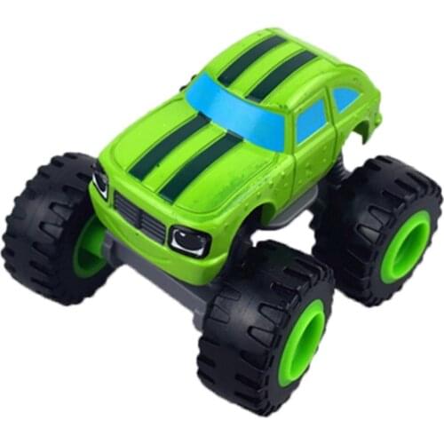 Machines Car Toys Russian Miracle Crusher Truck Vehicles Figure Blazed Toys for Children Birthday Gifts Blazer Kid Toys