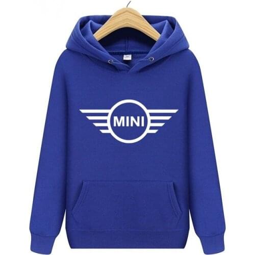 Mens Women Mini Car Logo Style Clothing Brand Car Sweatshirt MINI COOPER S Hoodies Mens High Quality Car Print Hoodie S--XXXL