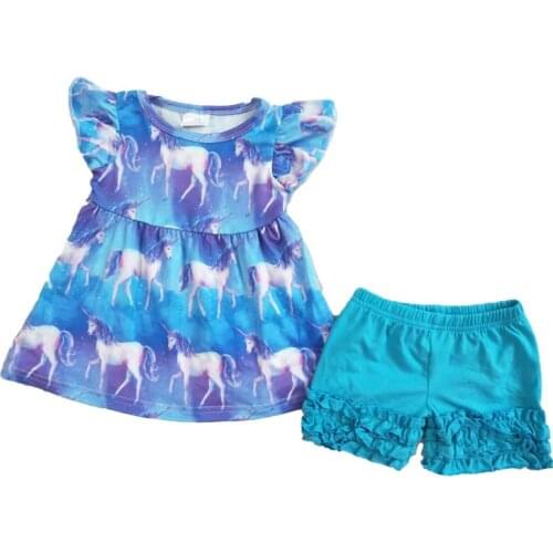 2019 summer new beautiful unicorn clothing