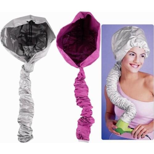 Wholesale DIY Hairdressing tool hair drying soft hood bonnet as hair treatment cap hair care moulding styling tool in salon