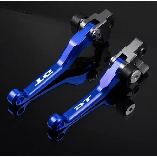 DT 125 200 230 Motorcycle CNC Aluminum Pivot Brake Clutch Levers Motorcoss Dirt Bike lever For Yamaha DT200 DT125 DT230 LANZA
