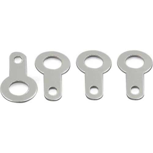 1000pcs 4.2 Inserts Plug Spring Terminal PCB Solder lug type thickness 0.3mm Copper washer, PCB welding sheet