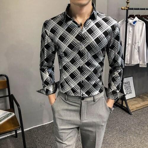 Мужские клечатые рубашки Sunwang China At AliExpress