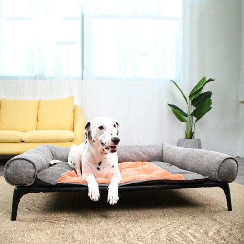 Four Seasons general dog marching bed moisture-proof breathable dog bed small, medium and large dog pet dog kennel detachable an