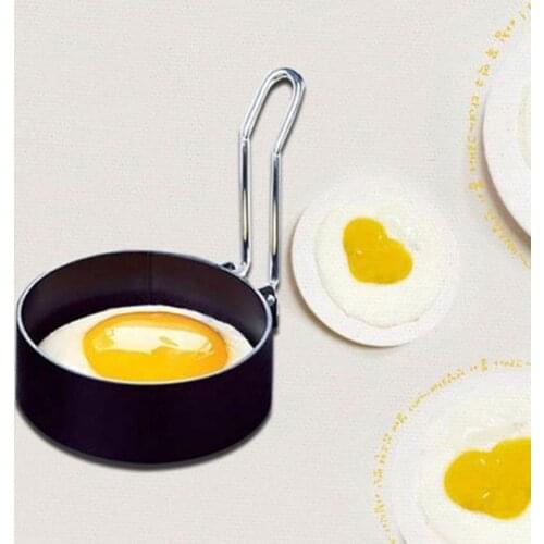 Stainless Steel Fried Egg Pancake Ring Omelette Fried Egg Round Shaper Eggs Mold For Cooking Breakfast Pan Kitchen Tools