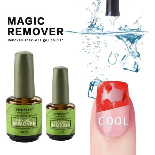 15ml VINIMAY Burst Magic Remove UV Gel Nail Polish Magic Remover Soak Off Nail Art Primer Acrylic Clean Degreaser Nail Lacquer