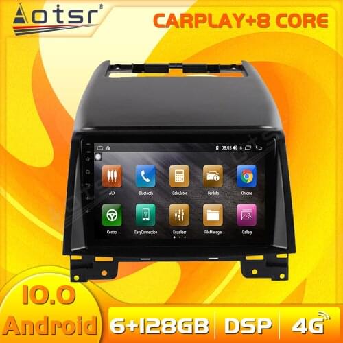 6+128G Android 10 Multimedia Car Auto Video Radio Tape Recorder Stereo Player For Luxgen SUV 2011-2013 GPS Navigation Head Unit
