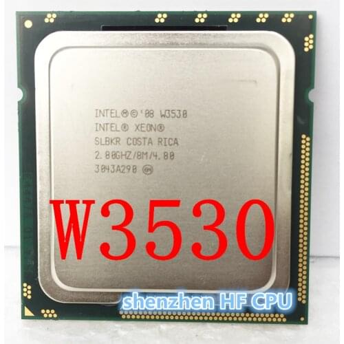 For lntel Xeon W3530 CPU SLBKR 2.8GHz LGA1366 Processor scrattered pieces (working 100% Free Shipping)