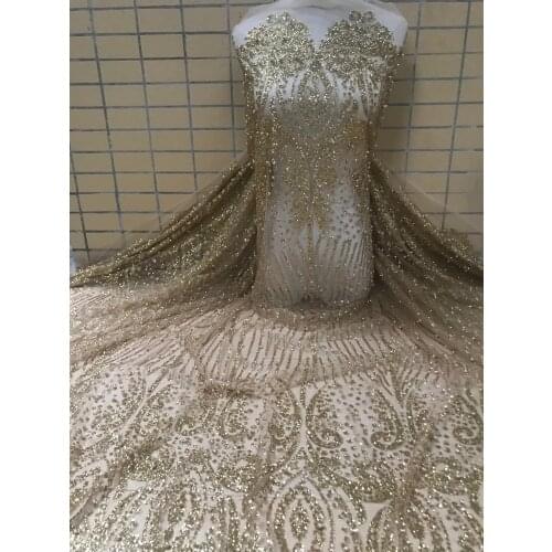 French tulle lace with sparkly glitter African net guipure fabric with glitter z-han1216116 high quality