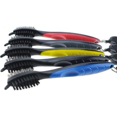 Golfer Putter Ball Cleaner Golf Club Brush Cleaning Tool Kit with Carabiner Golf Club Brush