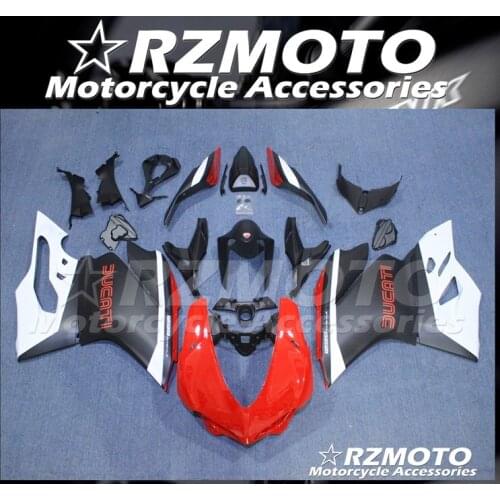 Injection New ABS Whole Fairings Kit Fit for Ducati 959 1299 2015 2016 2017 2018 Panigale 15 16 17 18 Bodywork set Red black