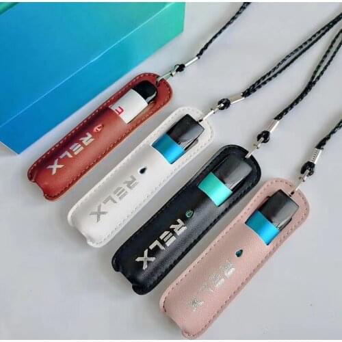 Lovekeke silicone charger glitter sticker skin lanyard soft tpu leather case for relx 1 relx 4 infinity