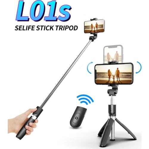 New Wireless Bluetooth Selfie Stick Tripod with Remote Shutter Foldable Tripods Monopods Universal for IPhone Android Phones