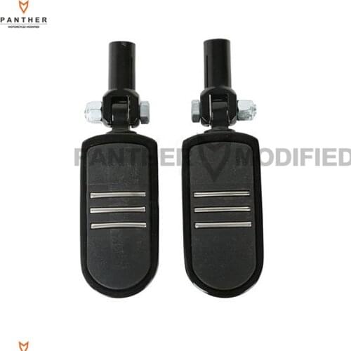 Streamliner Styling Motorcycle Foot pegs Supports Mounts Moto Foot Rest case for Harley Softail 2000 2001 2002 2003 2004-2006