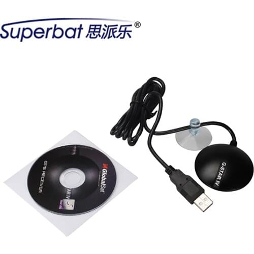 Superbat BU-353S4 SiRF Star IV USB GPS Receiver 60'' Cable for LAPTOP/CAR Tablet PC Computer Navigation BU353 Globalsat