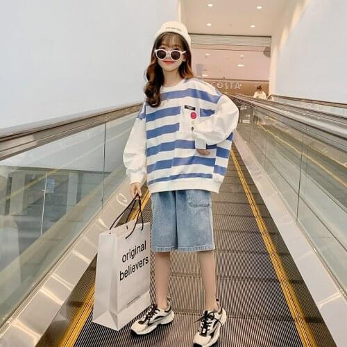 Girls' Hoodies Sweatshirts Babys Kids Coat 2021 New Spring Autumn Top Toddler Pullover Beach Overcoat Outdoor Cotton Childrens