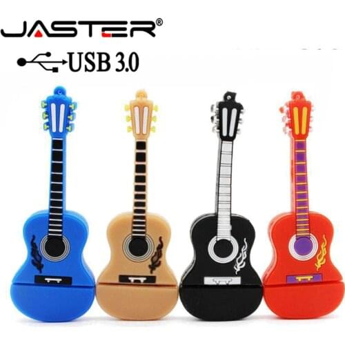 JASTER USB 3.0 Fashion new Musical Instrument Guitar Usb Flash Drive Memory Stick 4GB 8GB 16GB 32GB 64GB USB Pen Drive U Disk