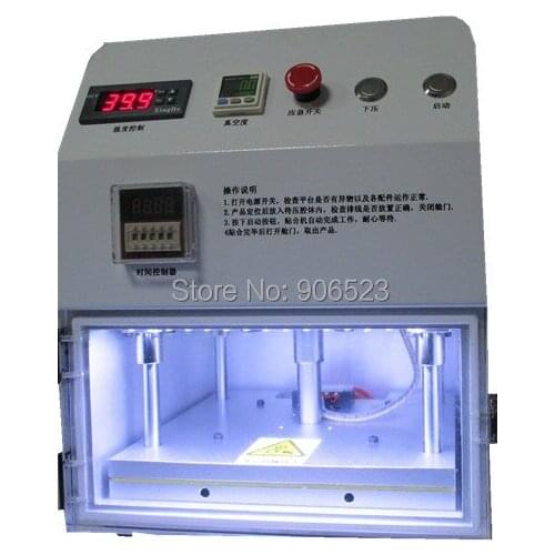 FREE Shipping OCA vacuum laminating machine For 12" phone screen