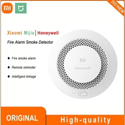 Xiaomi Mijia Honeywell Fire Alarm Smoke Detector 2400mAh battery Sensor Audible Visual Alarm Work And Phone APP Smart Control