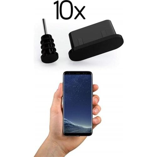 10PCS Dust Plugs USB C Charging holes Headphone Jacks Silicone Type C Port Protection Dust Plug
