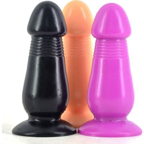 19.5*7cm Artifical Anal Dildo Sex Toys For Men Women Gay Anal Plug Female Masturbation Adult Anus Expander Stimulator Erotic Toy