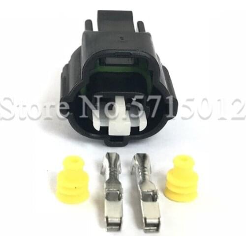 2 Hole 90980-11025 Automotive Sealed Connector For Honda K Series RV Toyota 2JZ IAT VVTi Socket IAT Sensor Plug 1JZ-GTE 2JZ-GTE