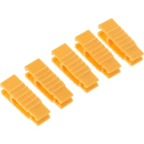 5 Pieces 30mm Fuse Puller Car Van Automotive Mini Micro Standard Blade Fuse Clips Tool Extractor Removal Tool Yellow