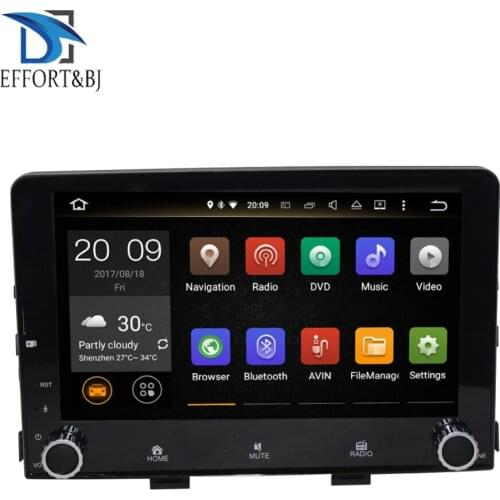 9.1'' Car GPS Player For KIA RIO 2017-2020 4G+64G navigation car radio stereo head unis car multimedia player Gps Navigation