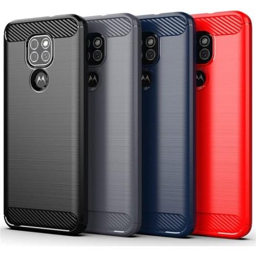 For Moto G9 Play Case For Moto G9 Play G E7 Plus Cover Shockproof Rubber Soft Silicone Protective Phone Bumper For Moto G9 Play
