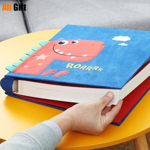 18 Inch DIY Photo Album Self Adhesive Film Covered Family Childrens Growth Records Baby Memory Book 20 Sheets Birthday Gift