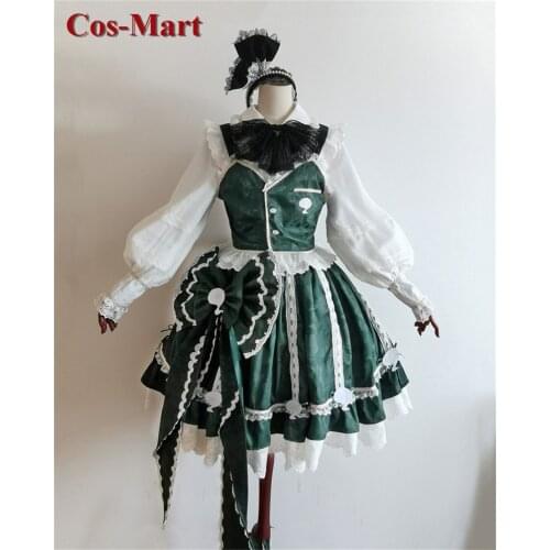 Game Touhou Project Konpaku Youmu Cosplay Costume Cute Green Luxury Formal Dress Activity Party Role Play Clothing Custom-Make