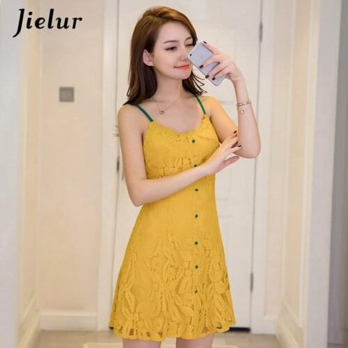 Летние платья с кружевом Jielur China At AliExpress