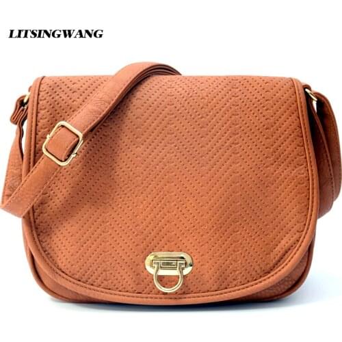 LITSINGWANG Brown Women's Bags