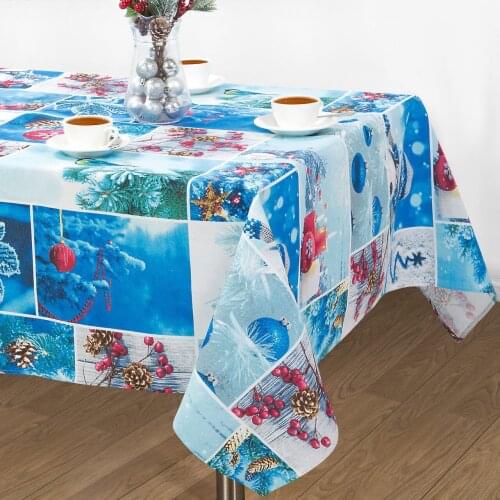 LOVE-Tekstil New Year Tablecloths On The Table