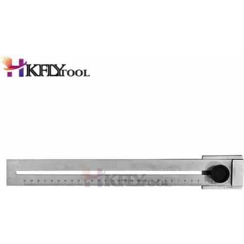 0-200mm Screw Cutting Marking Gauge Mark Scraper Tool For Woodworking Measuring Carbon Steel Graduation 0.1mm Gauging Tool