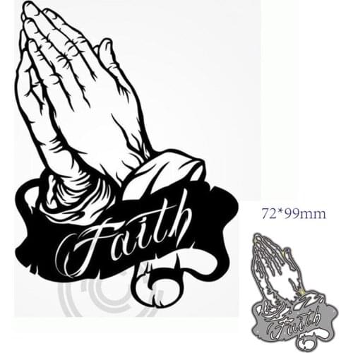 Metal cutting dies cut die mold prayer decoration Scrapbook paper craft knife mould blade punch stencils dies