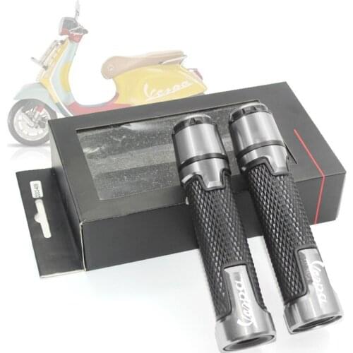 For Vespa GT LT LX GTS GTV 300 250 125 200 Primavera Sprint 150 7/8'' 22mm Motorcycle Handle ends Grips Bar Hand Handlebar