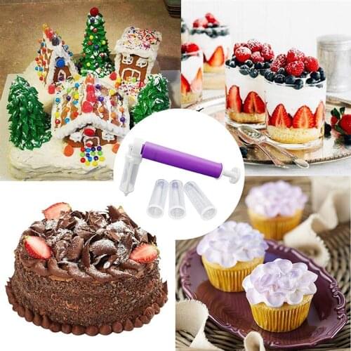Cake Spray Gun Cake Airbrush Coloring Spray Dryer Handbook Gieter Cake Decoration Tool Cooking Baking Tools