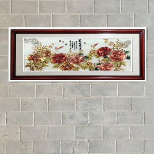 Mural Su embroidery silk embroidery living room office tea restaurant interior decoration paintings special gift paintings S0128